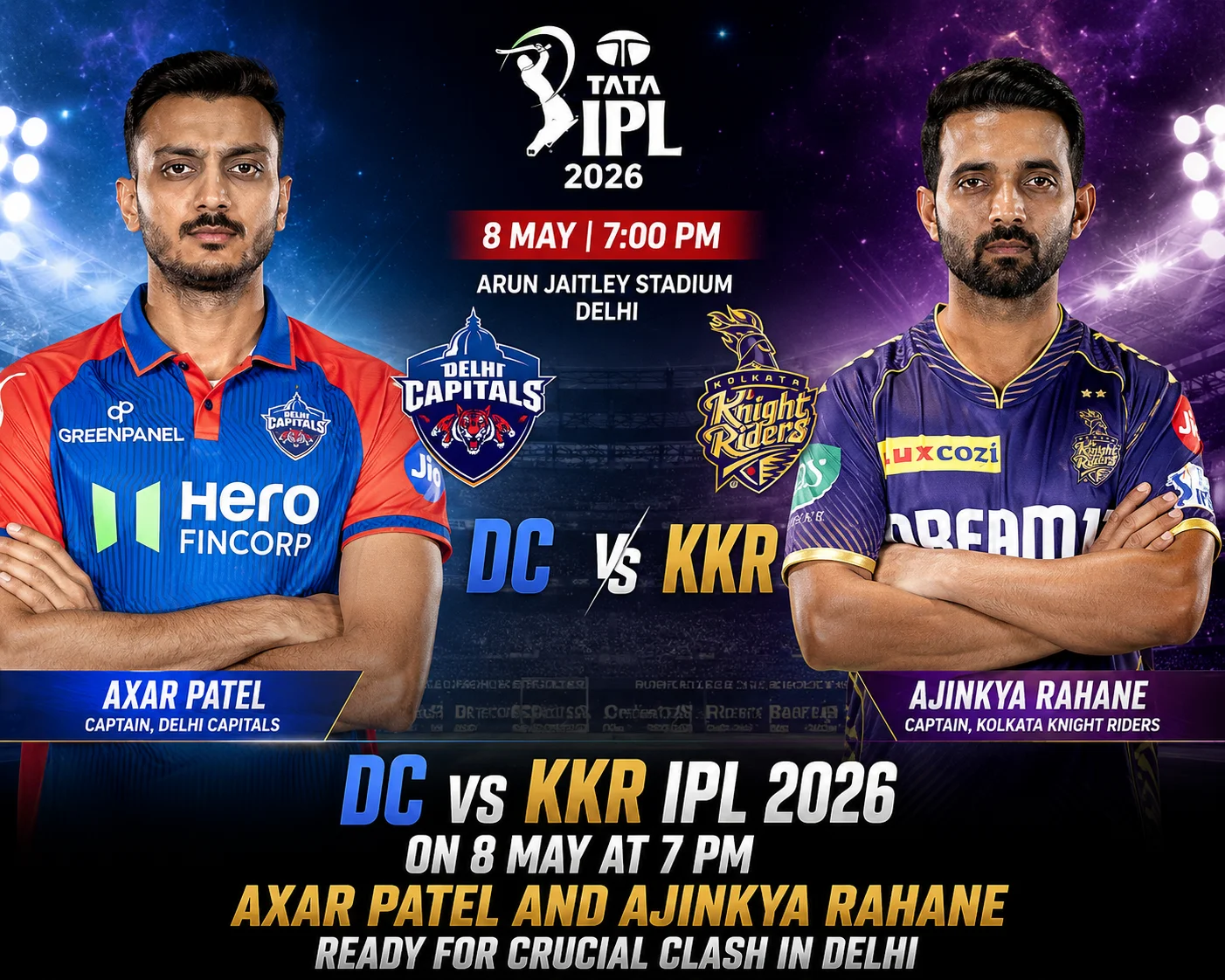DC vs KKR