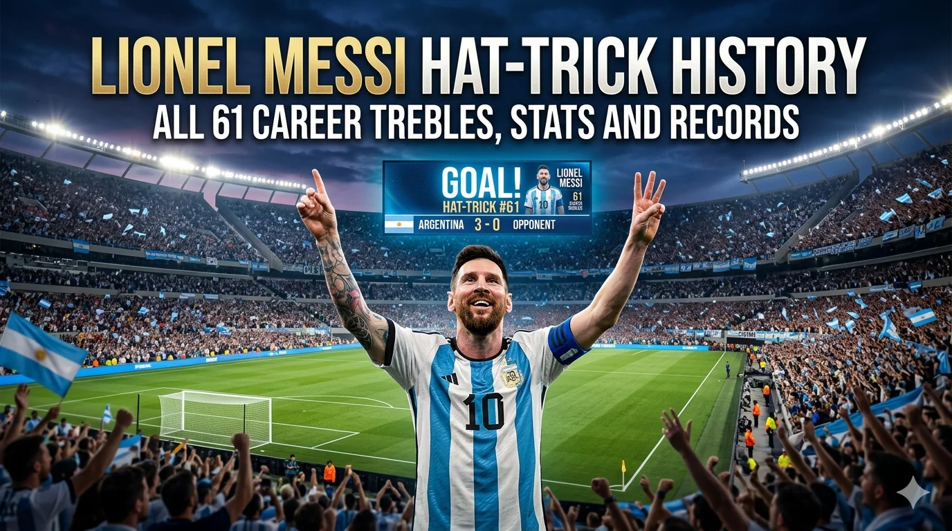 Lionel Messi Hat-Trick History: All 61 Career Trebles, Stats and Records