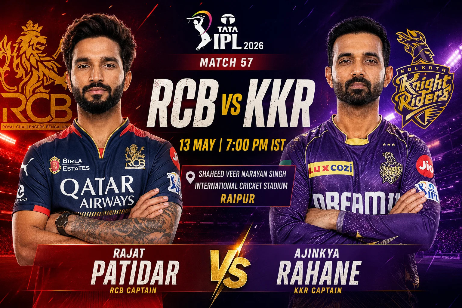 RCB vs KKR